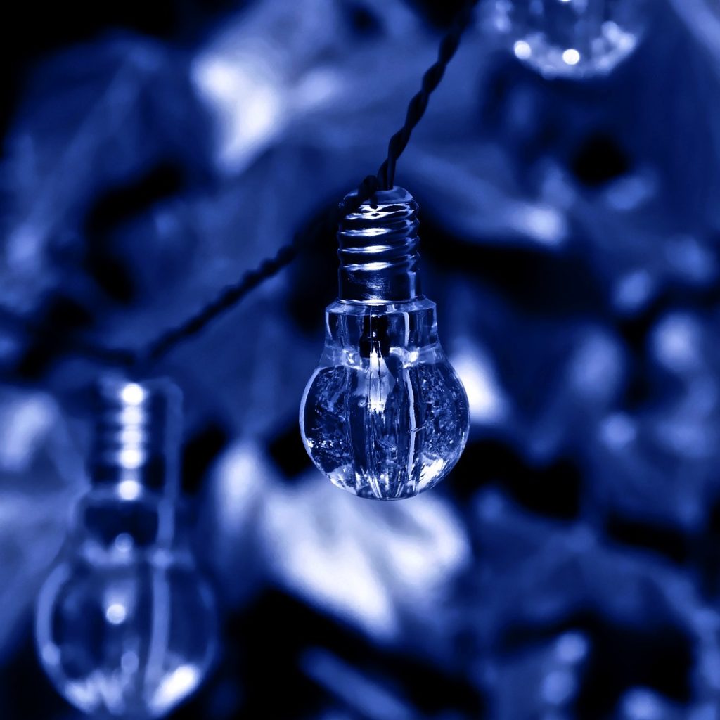 light bulb, electricity, light